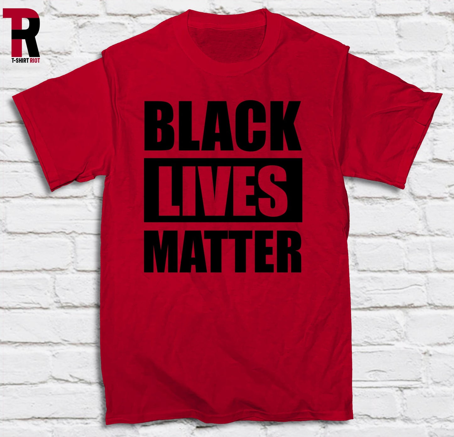 BLACK LIVES MATTER Unisex Soft Style T-Shirt | Black Ink - SKU