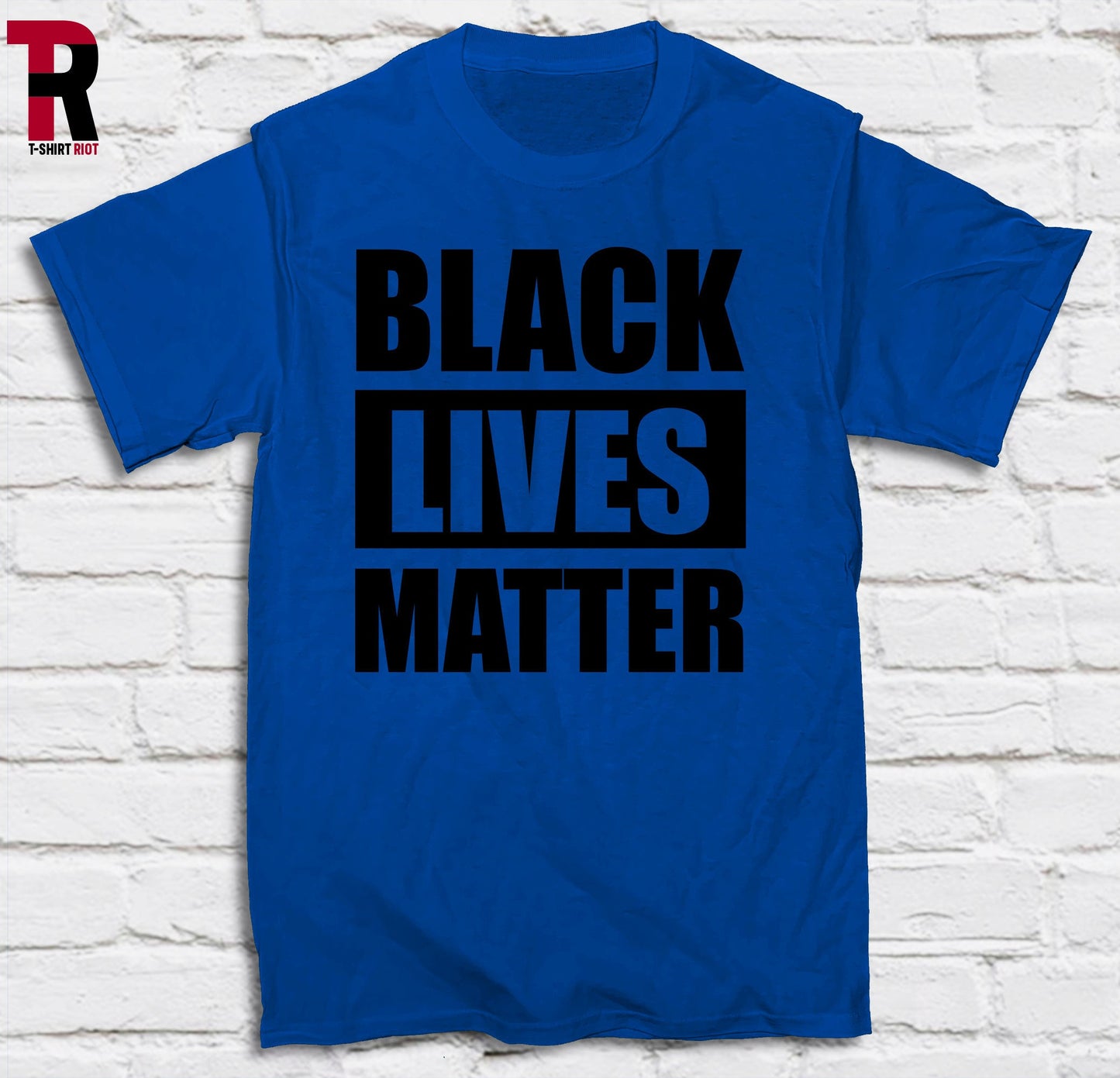 BLACK LIVES MATTER Unisex Soft Style T-Shirt | Black Ink - SKU