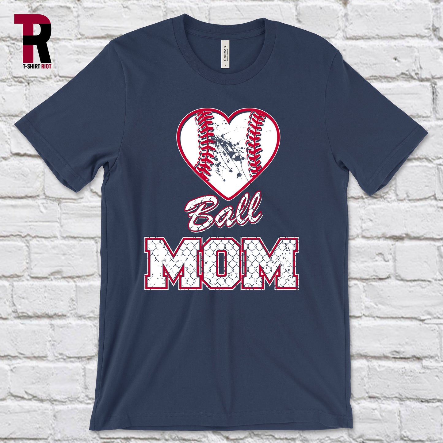 Baseball Mom Unisex Soft Style T-Shirt - SKU