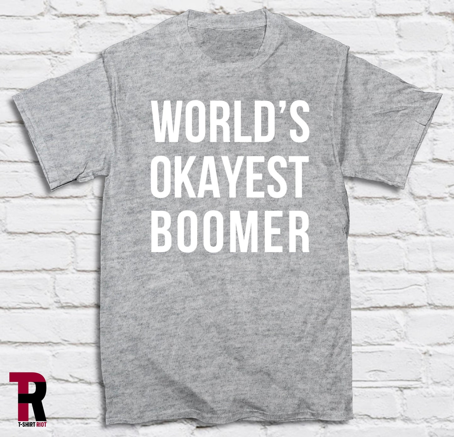 World's Okayest Boomer Unisex Softstyle T-Shirt | Baby Boomer Shirts - SKU