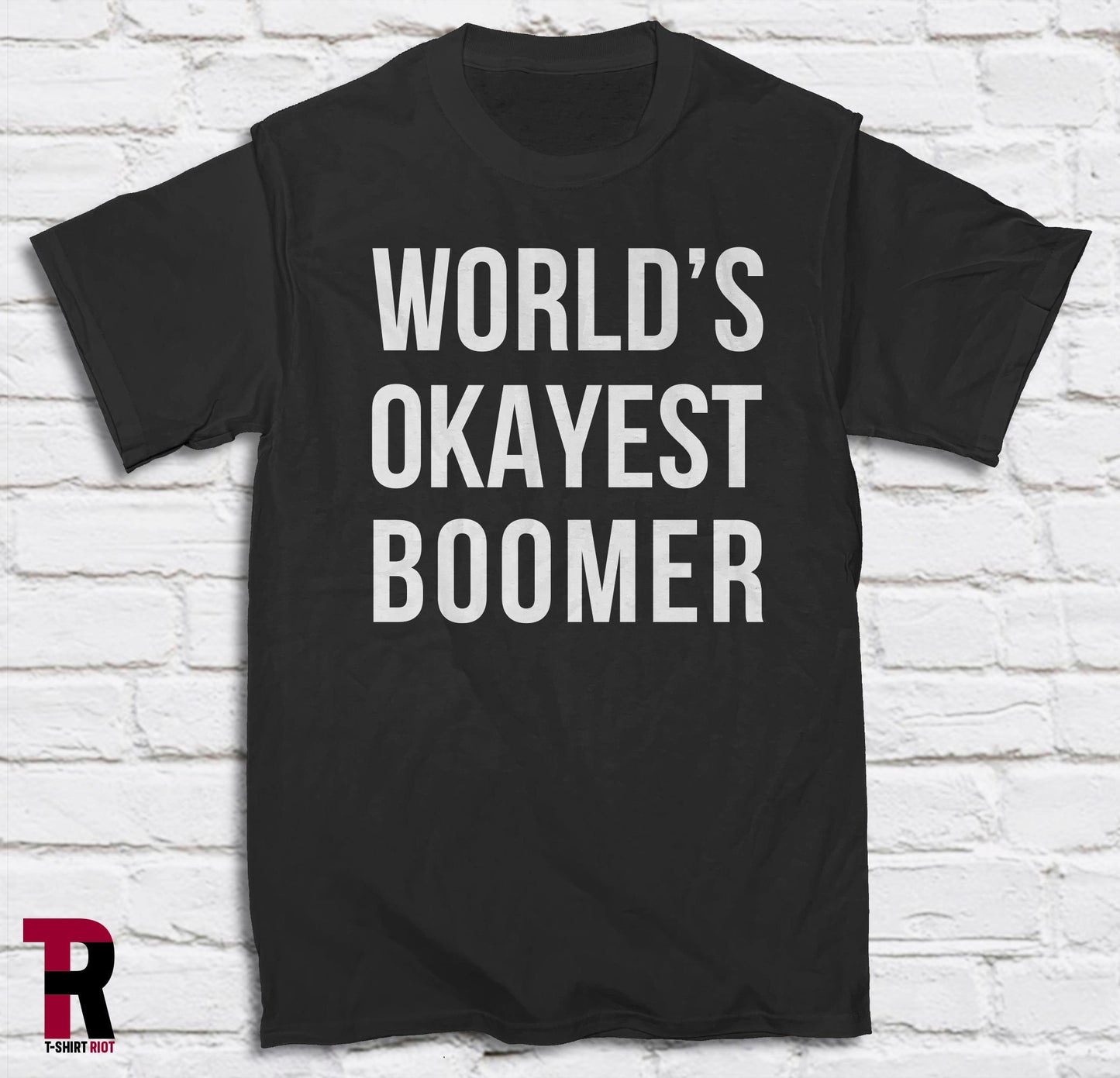 World's Okayest Boomer Unisex Softstyle T-Shirt | Baby Boomer Shirts - SKU