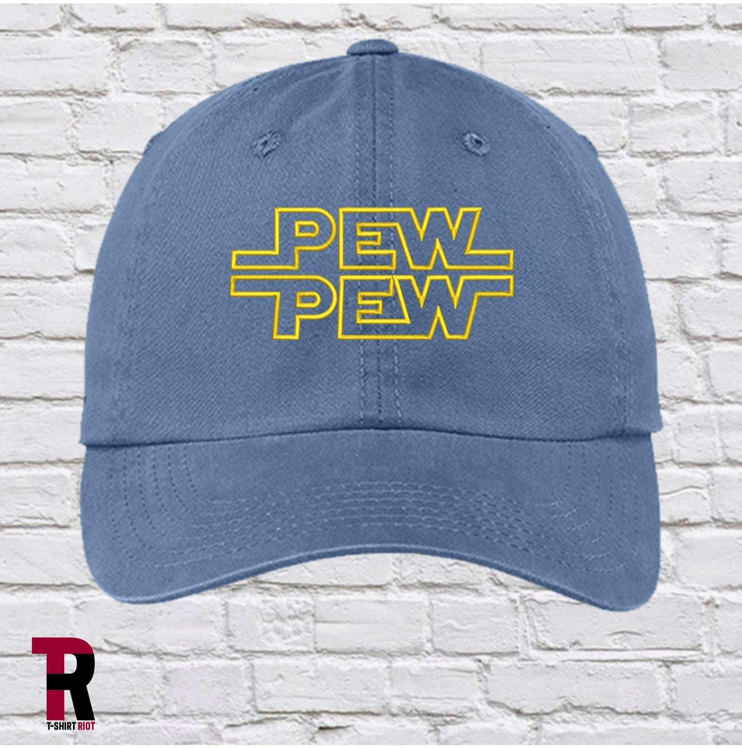 Star Wars Pew Pew | Low Profile Garment Washed Unstructured Hat - SKU