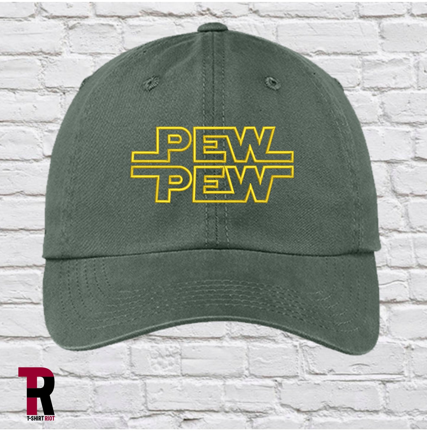 Star Wars Pew Pew | Low Profile Garment Washed Unstructured Hat - SKU