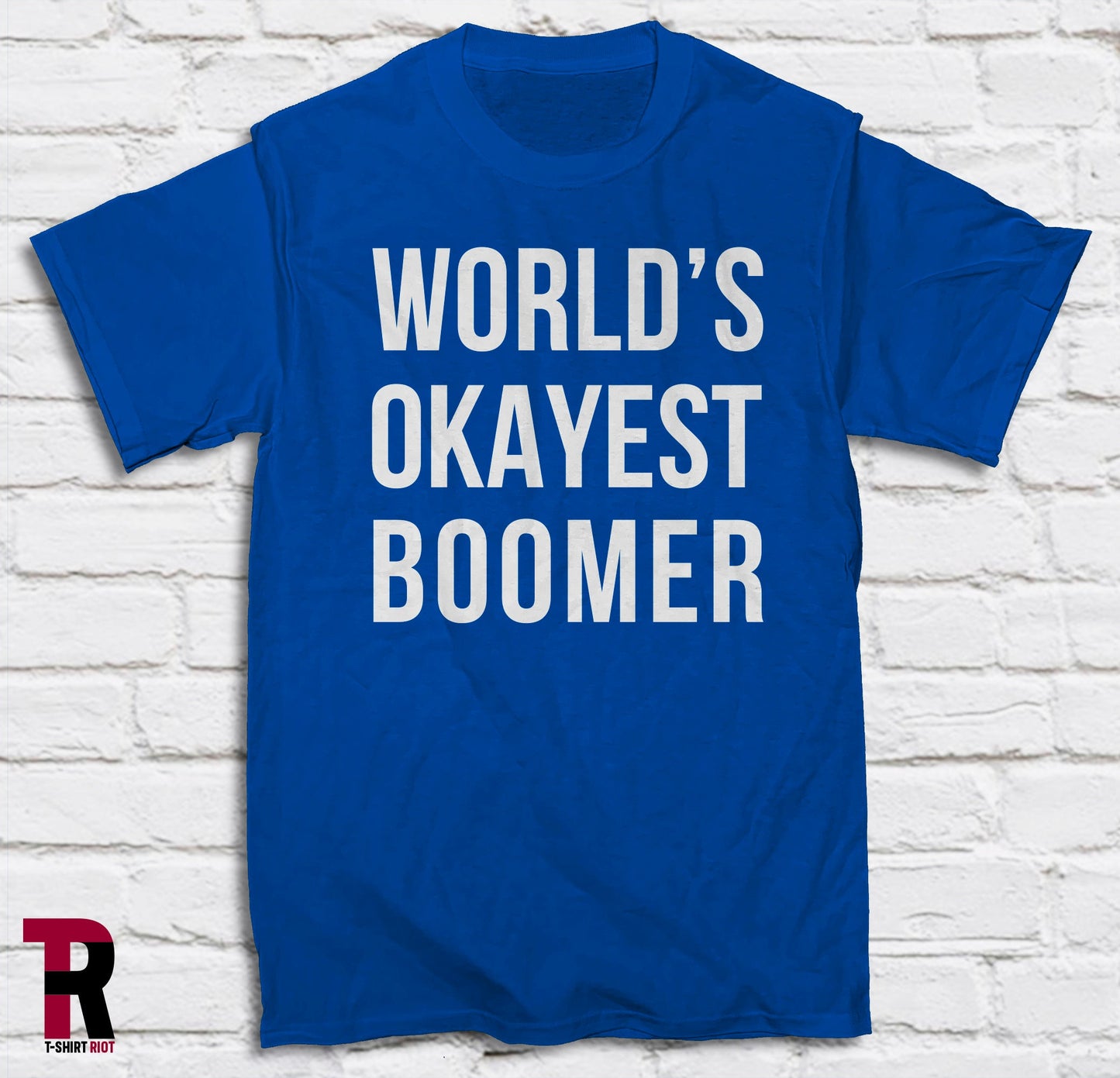 World's Okayest Boomer Unisex Softstyle T-Shirt | Baby Boomer Shirts - SKU