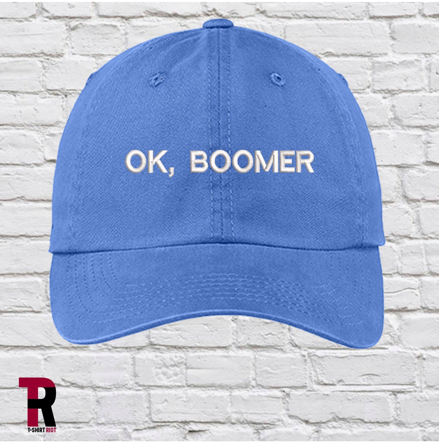 OK, Boomer | Low Profile Garment Washed Unstructured Hat - SKU