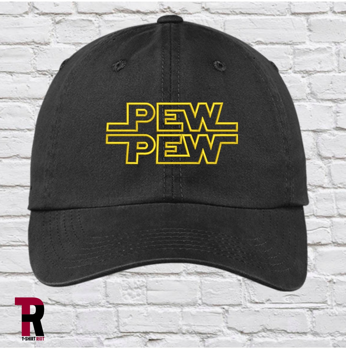 Star Wars Pew Pew | Low Profile Garment Washed Unstructured Hat - SKU