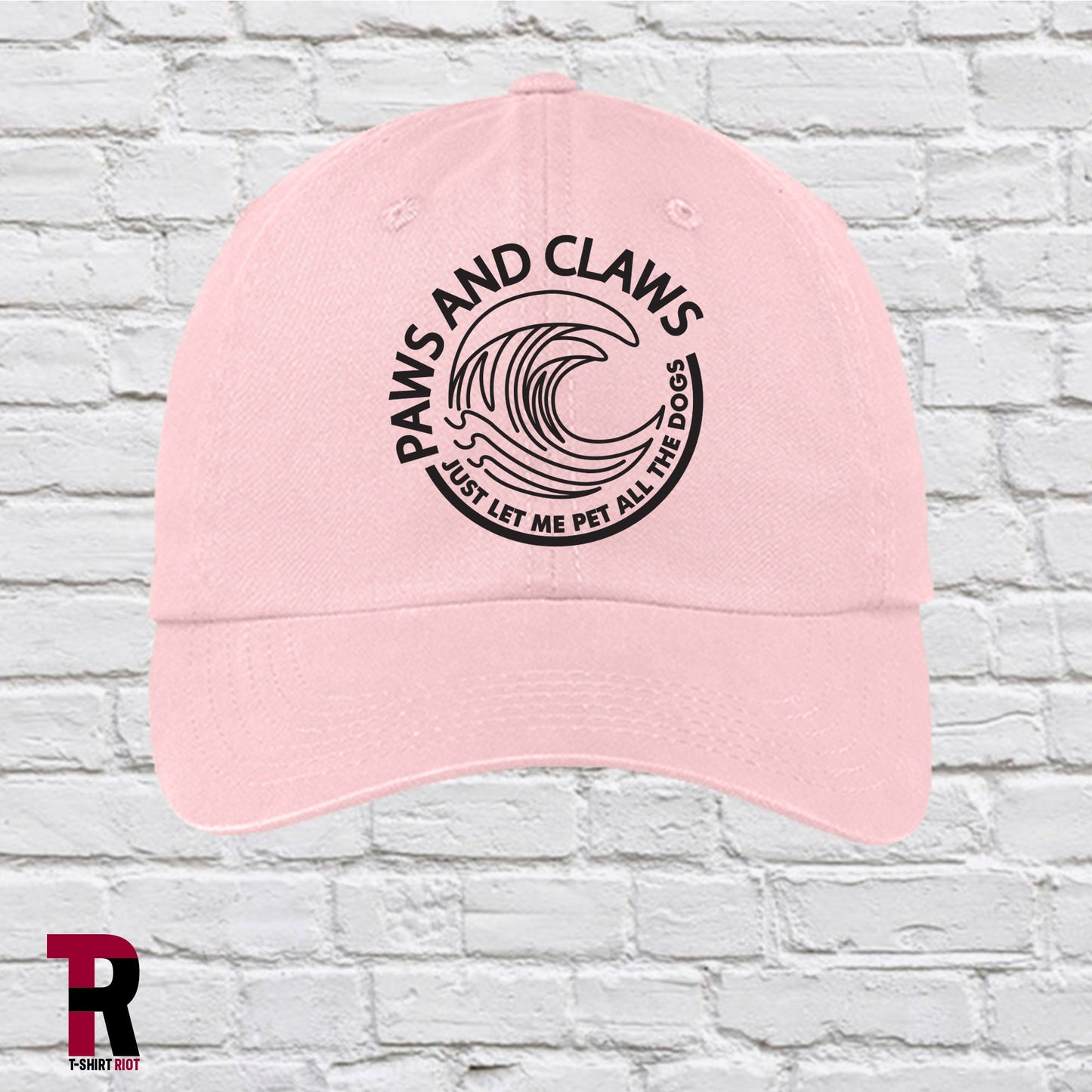 Paws and Claws | Low Profile Garment Washed Unstructured Hat - SKU