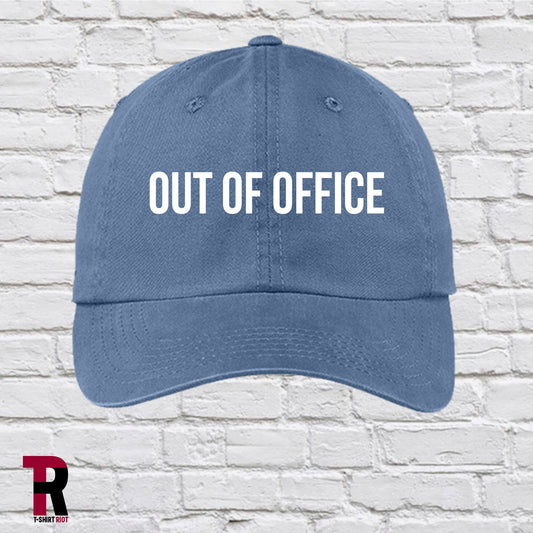 Out Of Office Low Profile Garment Washed Hat - SKU