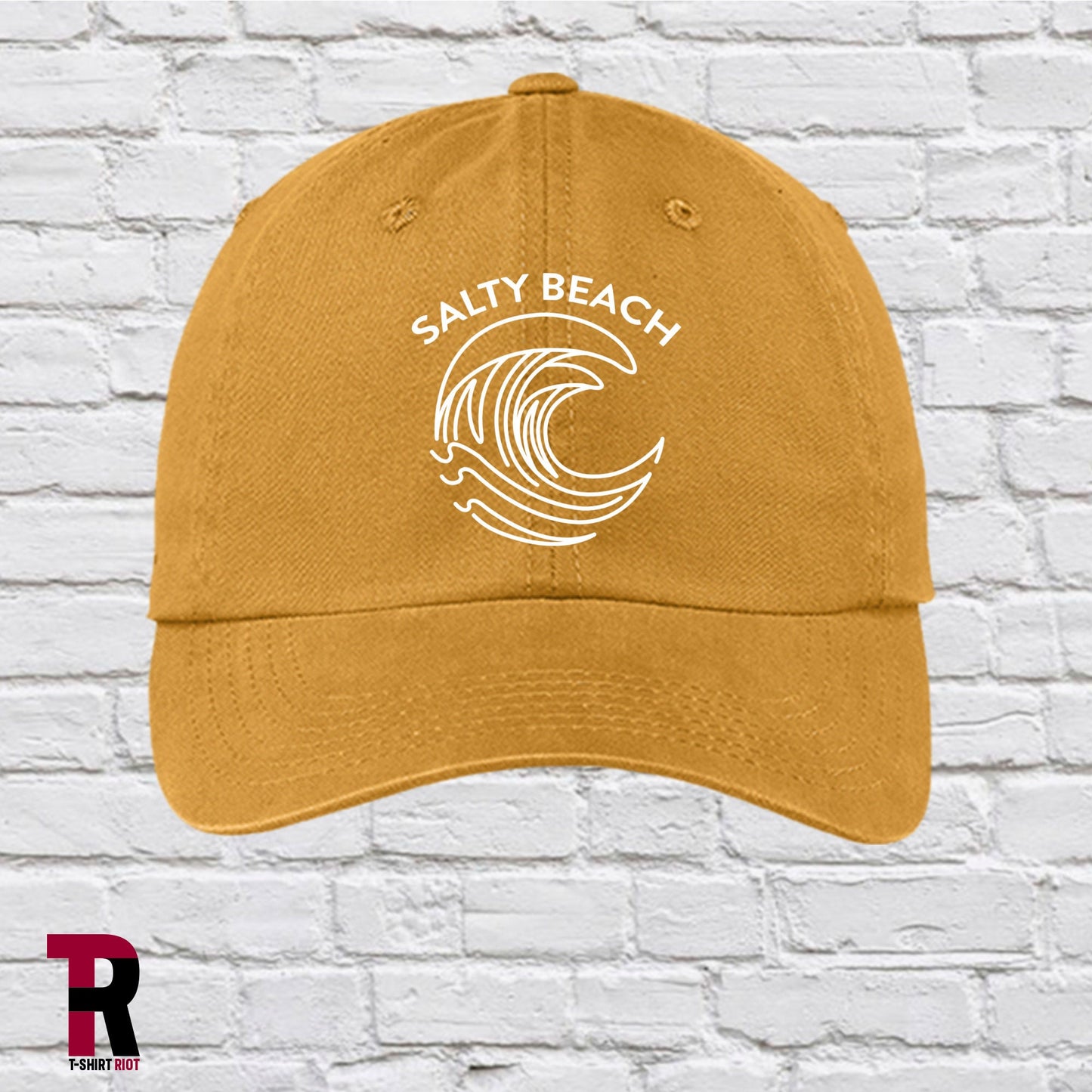 Salty Beach | Low Profile Garment Washed Unstructured Hat - SKU