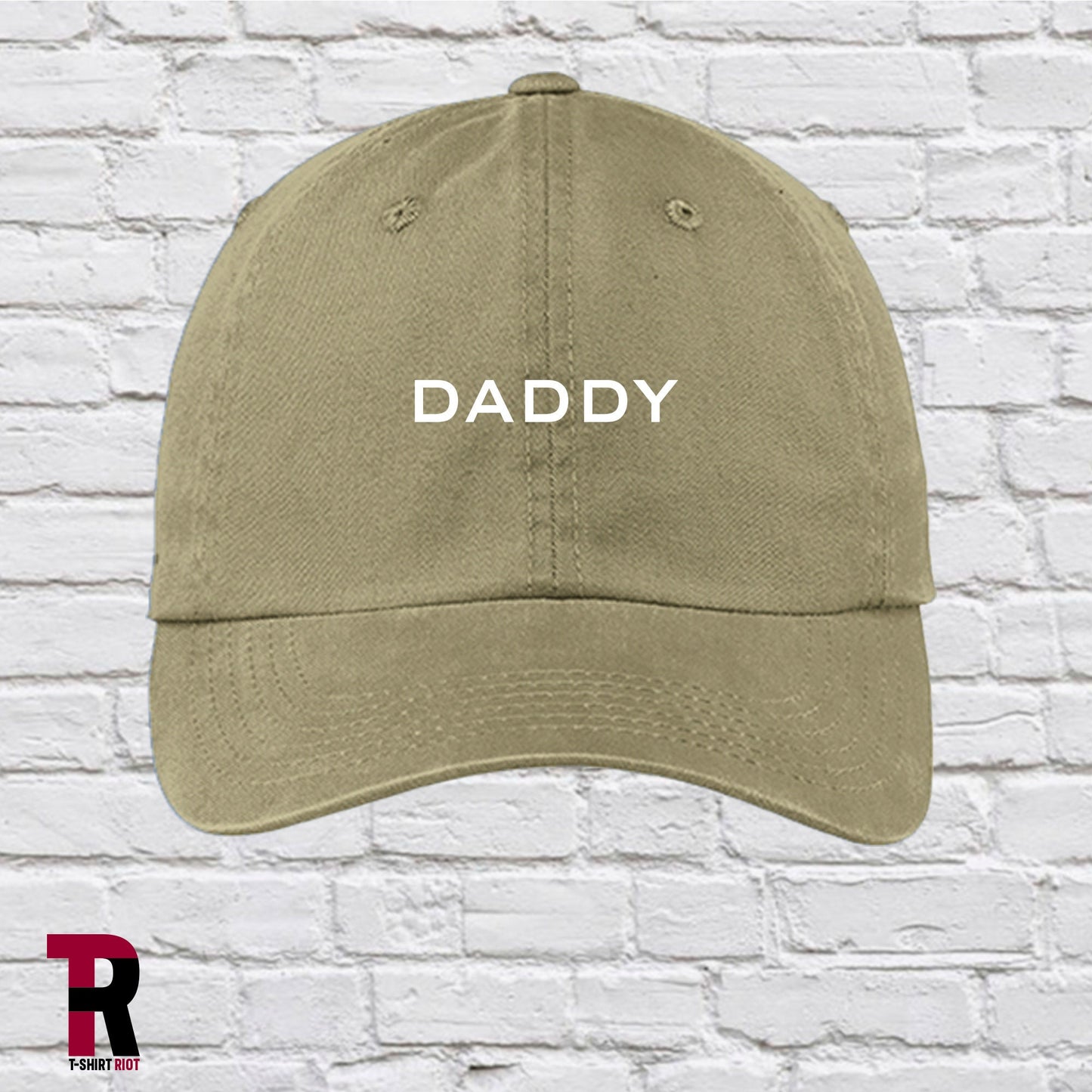 Low Profile "Daddy" Garment Washed Unstructured Hat | Gift for Dad - SKU