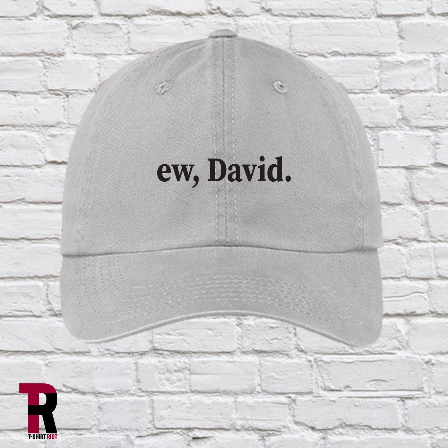 ew, David. Schitt's Creek |  Low Profile Garment Washed Hat - SKU