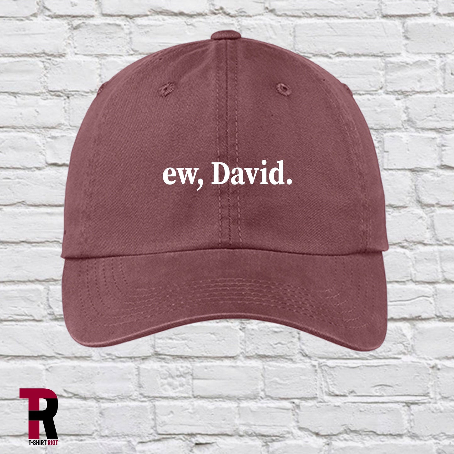 ew, David. Schitt's Creek |  Low Profile Garment Washed Hat - SKU