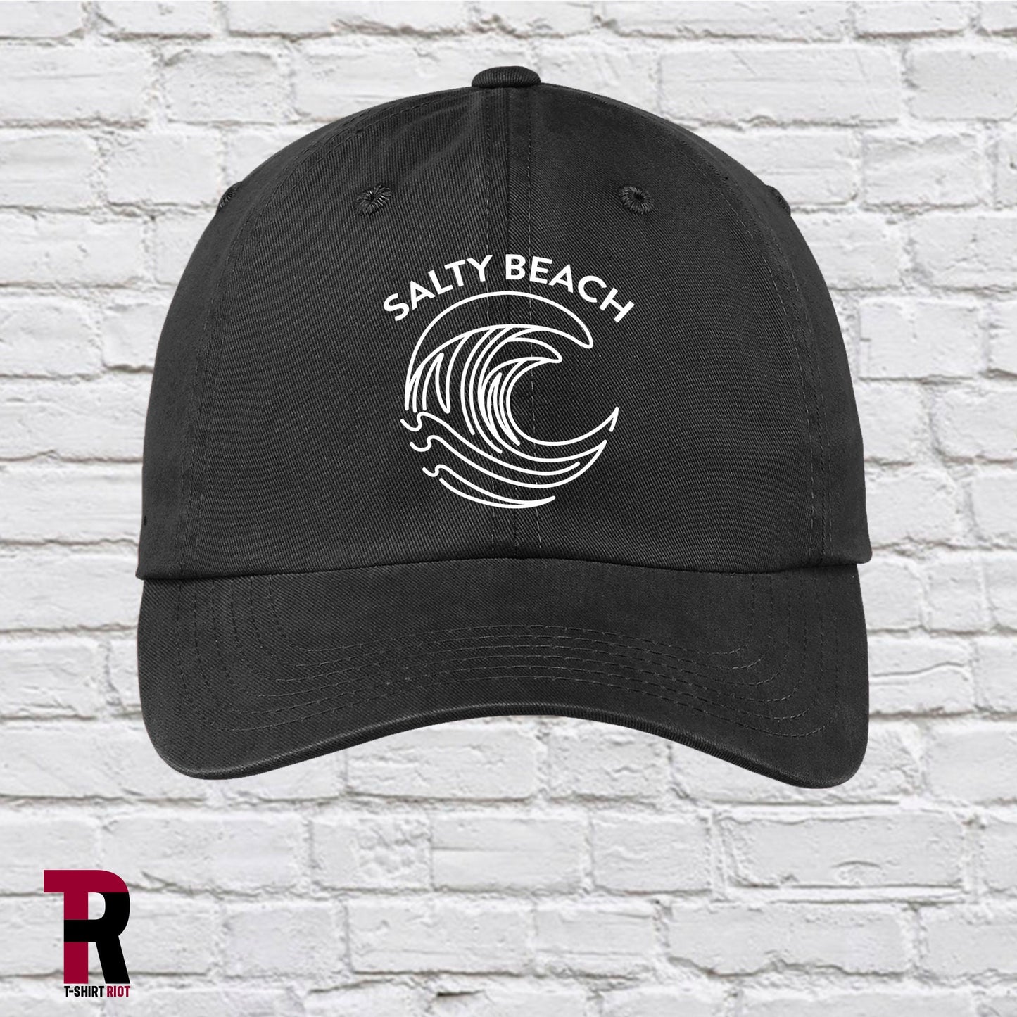 Salty Beach | Low Profile Garment Washed Unstructured Hat - SKU