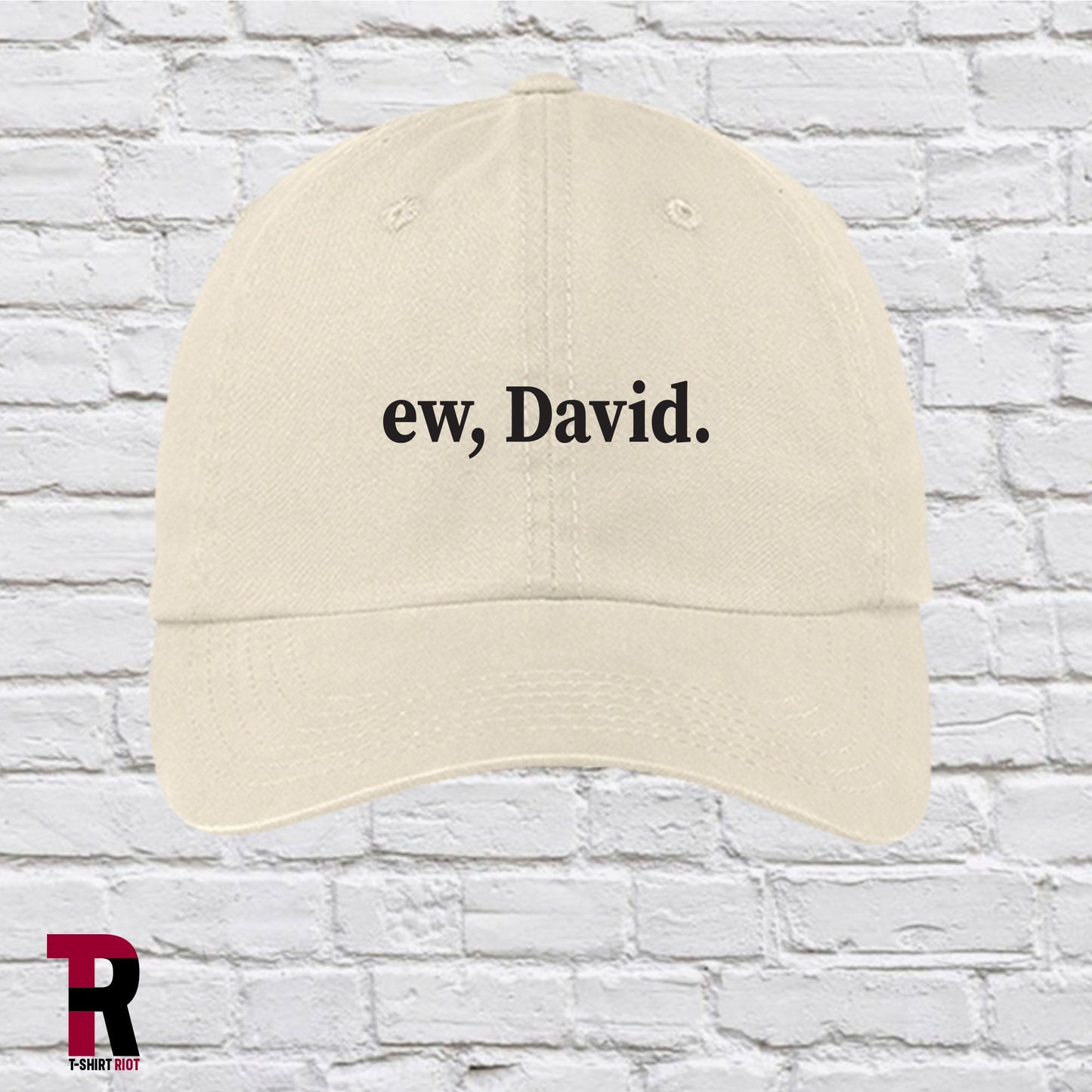 ew, David. Schitt's Creek |  Low Profile Garment Washed Hat - SKU