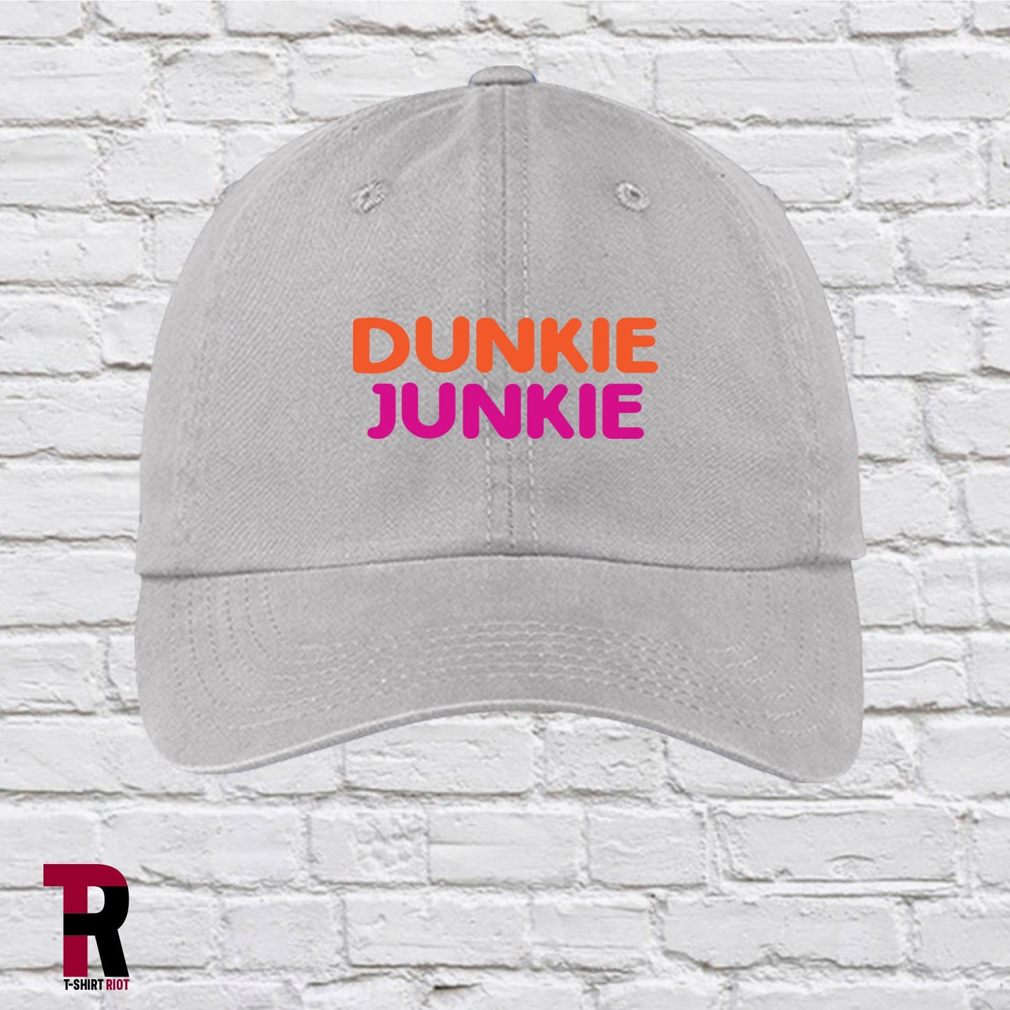 DUNKIE JUNKIE Garment Washed Low Profile Hat | Gifts for Coffee Lovers - SKU