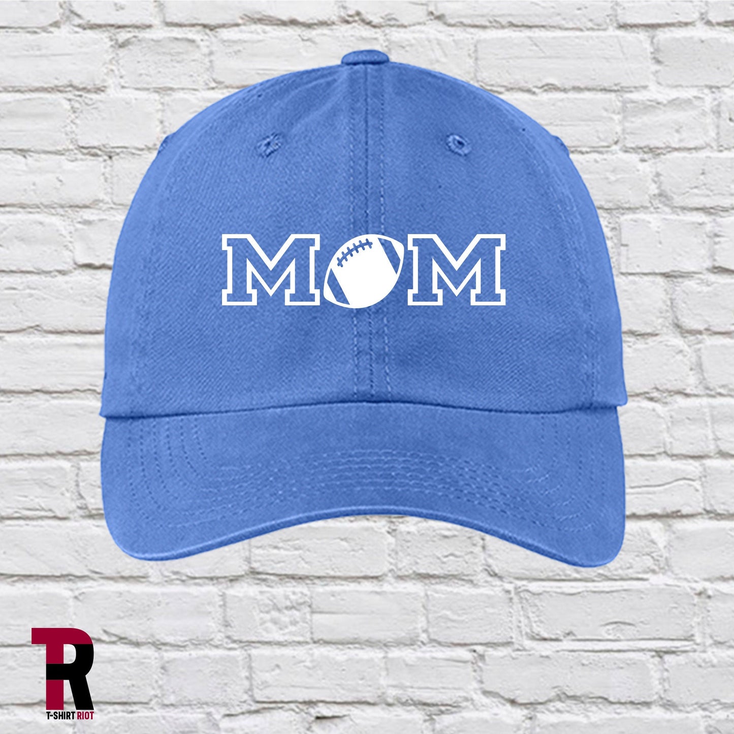 Football MOM Low Profile Garment Washed Hat