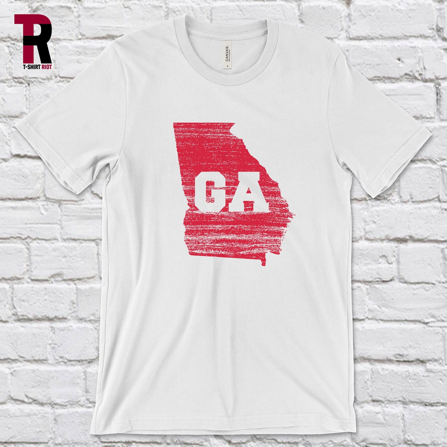 GA State | Unisex Softstyle T-Shirt - SKU