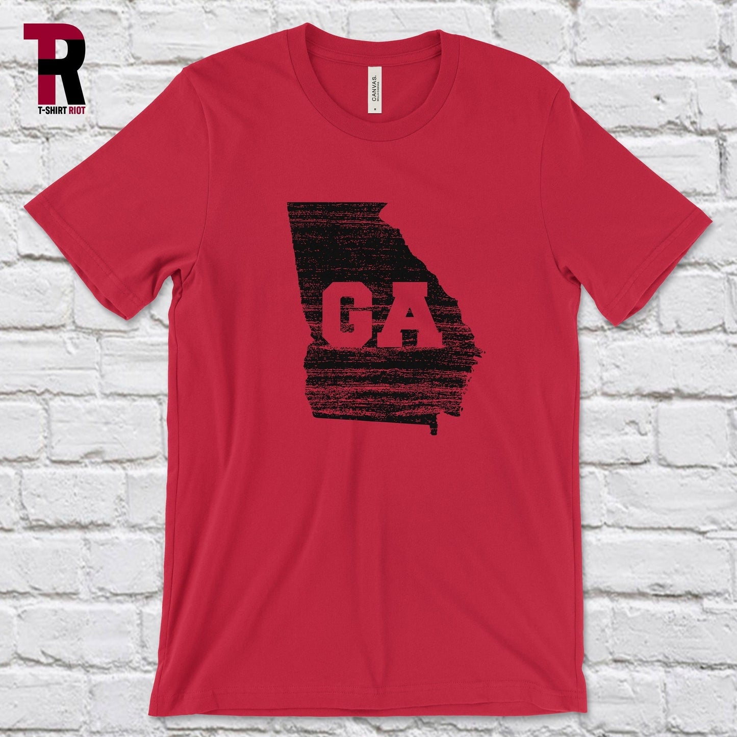 GA State | Unisex Softstyle T-Shirt - SKU