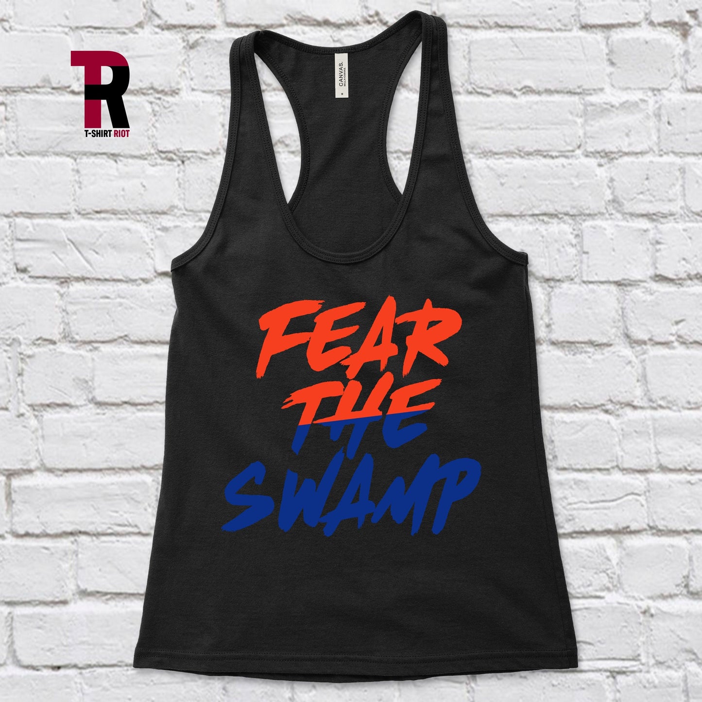 FEAR THE SWAMP Women's Softstyle Tank Top | UF Gators -SKU