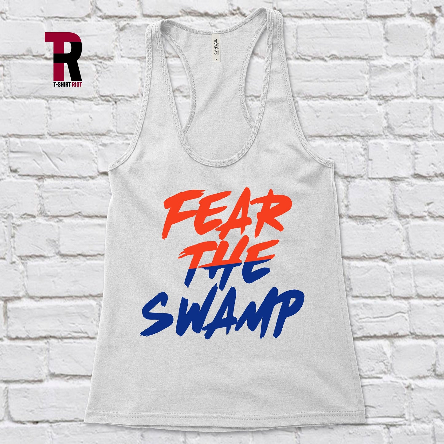 FEAR THE SWAMP Women's Softstyle Tank Top | UF Gators -SKU