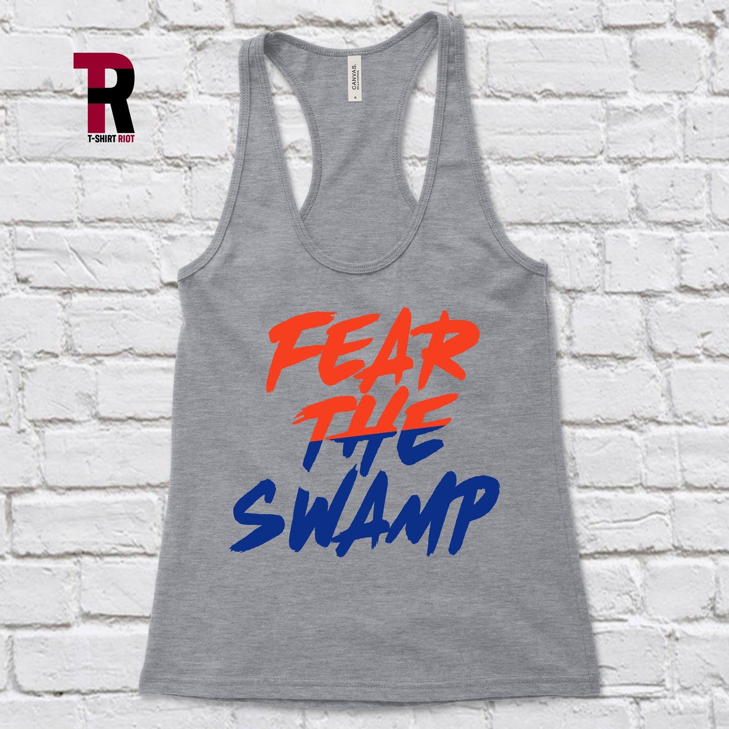 FEAR THE SWAMP Women's Softstyle Tank Top | UF Gators -SKU