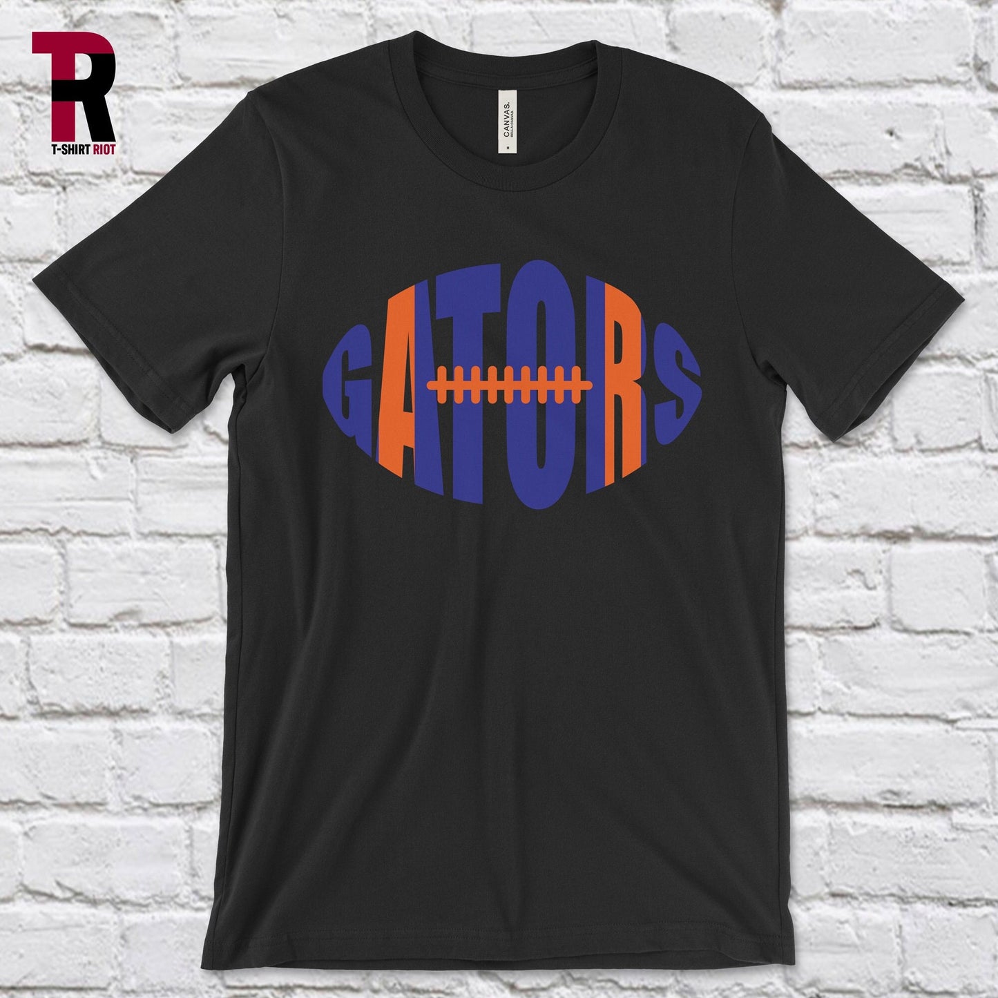 Gators Football Bella+Canvas Unisex T-Shirt | Blue and Orange Shirt | College Football | Swamp Shirt | FL Gators | Chomp Chomp | DTG - SKU