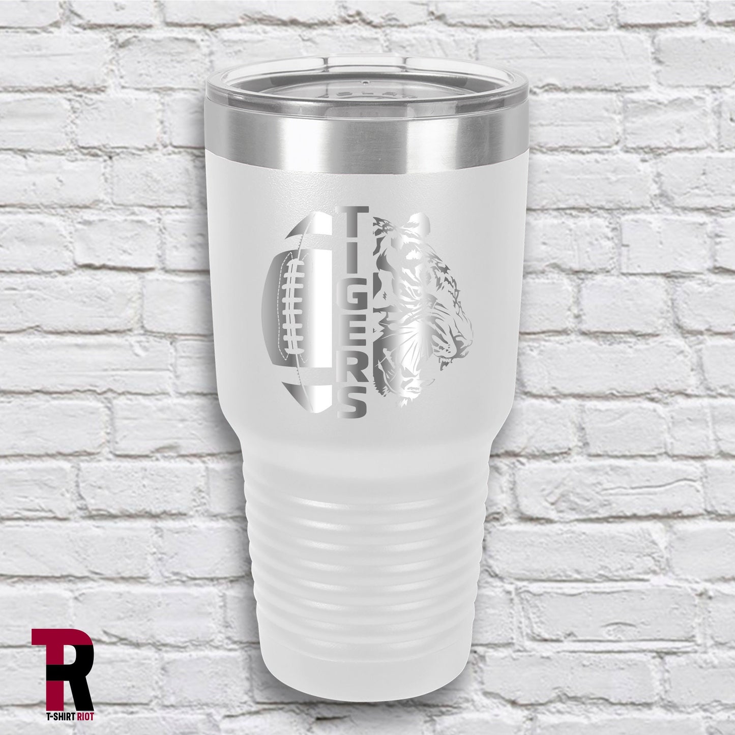 LSU Tigers Laser Engraved 30oz Tumbler - SKU