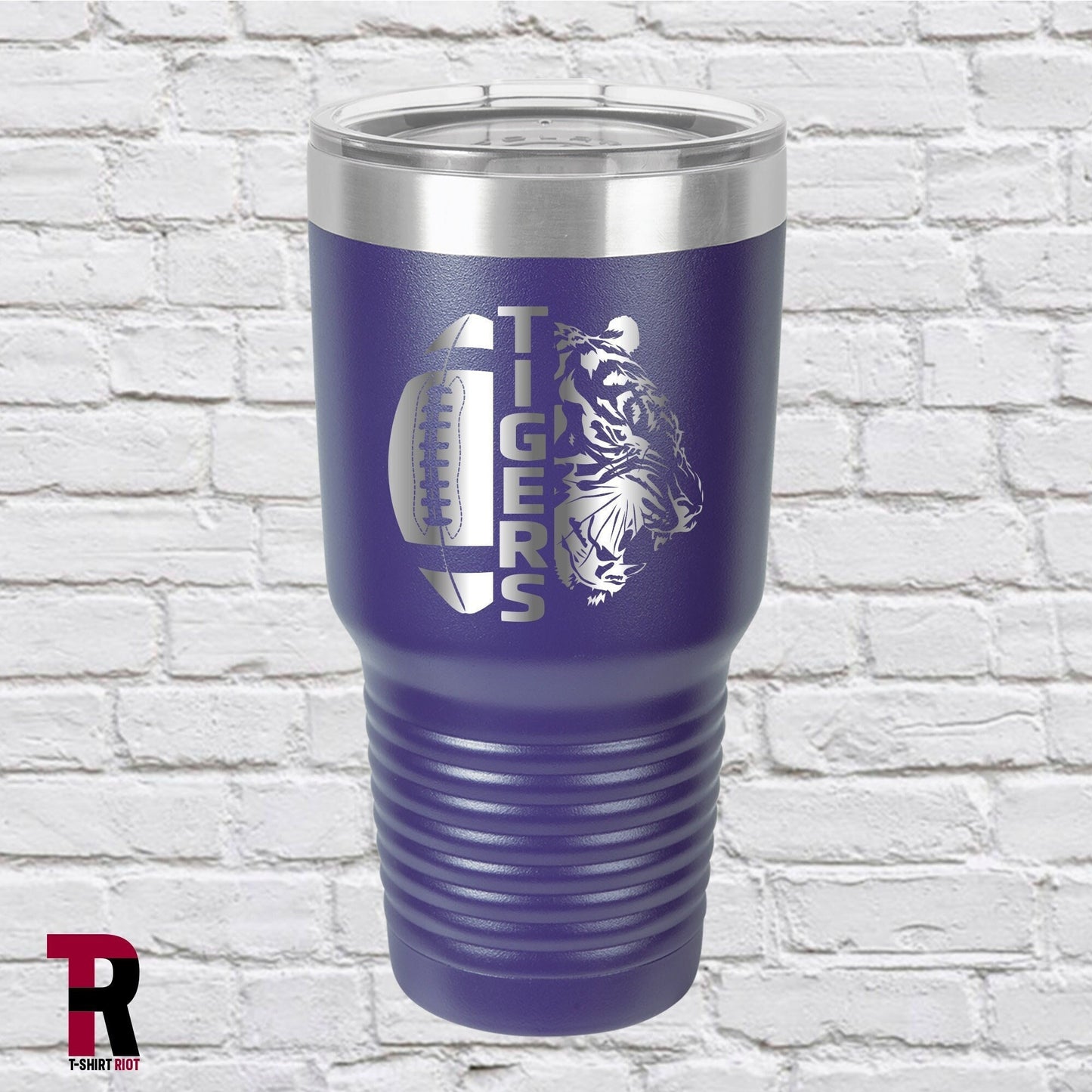 LSU Tigers Laser Engraved 30oz Tumbler - SKU