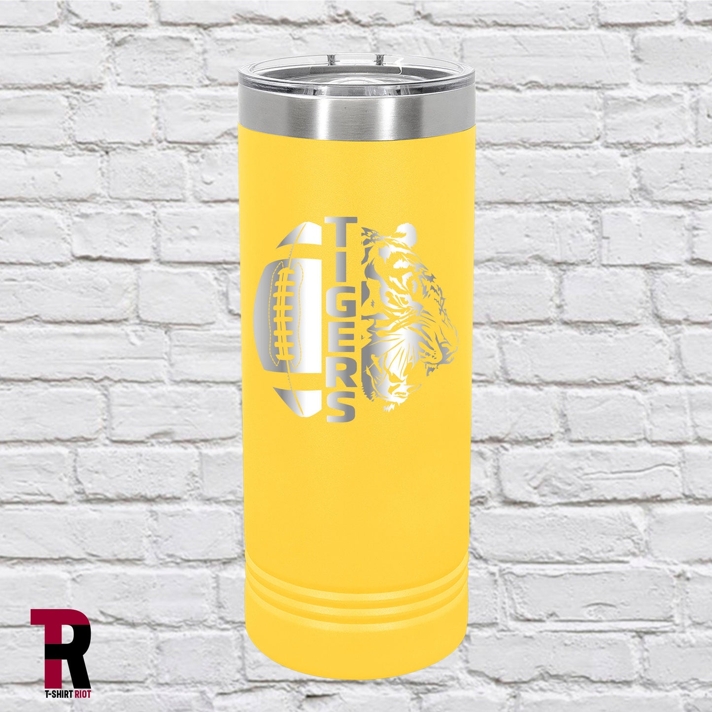 LSU Tigers Laser Engraved 22oz Insulated Skinny Tumbler | Louisiana State - SKU