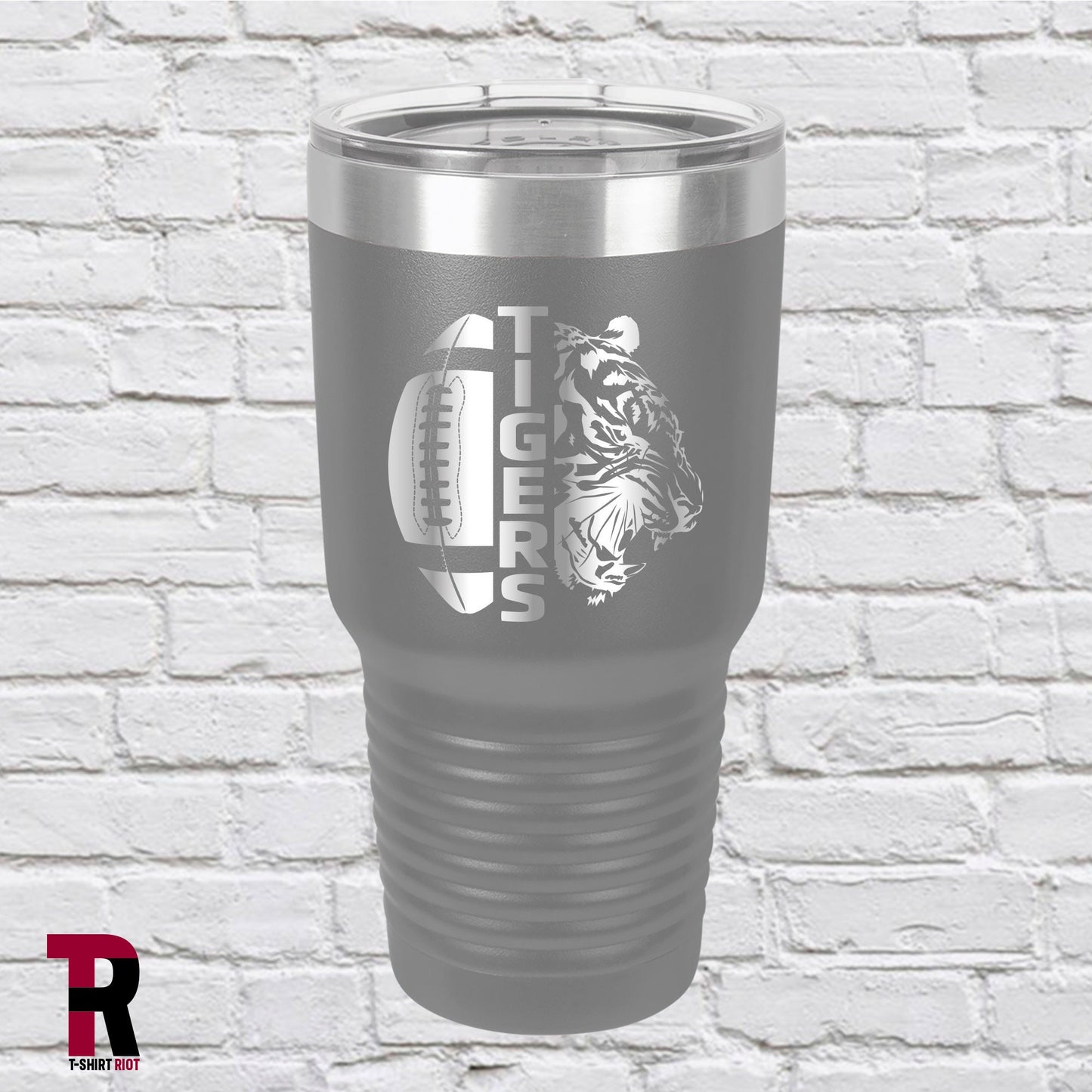 LSU Tigers Laser Engraved 30oz Tumbler - SKU